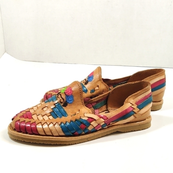 kid's shoes sandals multi color Size: 22MexMexican - Picture 2 of 5